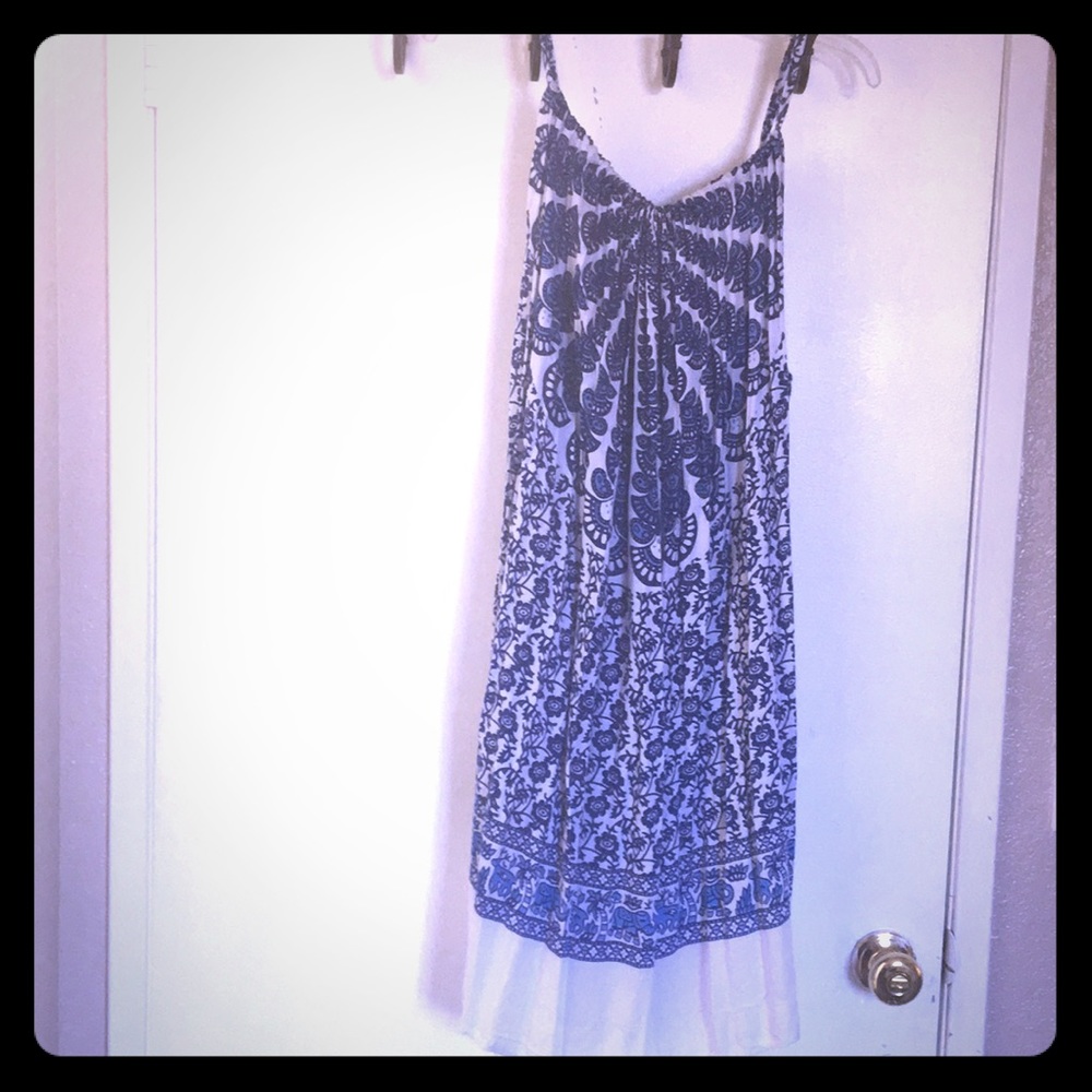 Tunic dress/swim cover up